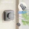 AIMALL Retractable Clothesline, 3.54in Invisible Wall Mounted Double Rope Dryer,