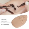 Eyelash Extension Mannequin Head with 6 Pair Replacement Eyelids Soft