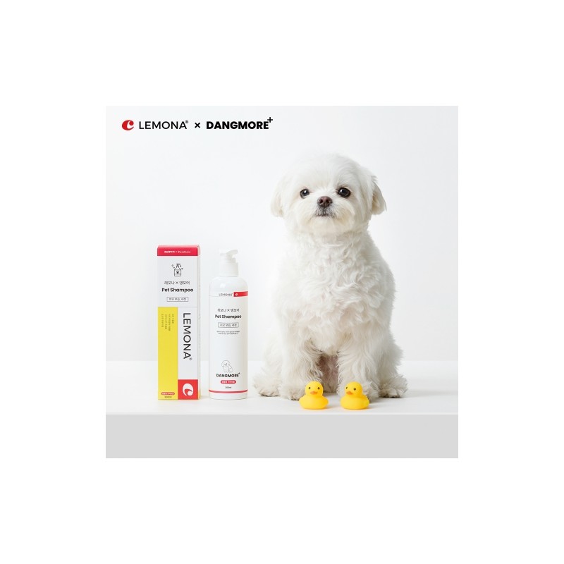 Lemona X Dangmore Pet Shampoo 300ml / 레모나X댕모어 펫 샴푸