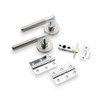 Infinity Decor Dual Tone T Bar Lever on Round Rose