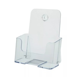 marketing holders Bi Fold Counter Top Wall Mount Slant Back Brochure Holder for 6" Wide Literature