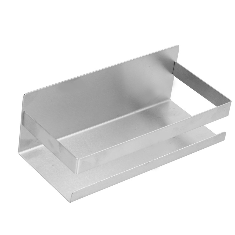 Stainless Steel Shower Rack Waterproof Anti Rust No Drilling Wall