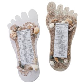 S&S Worldwide Footprints in The Sand Craft Kit (Pack of 24)