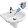 PCTC 6 Pack Sink Basin Overflow Trim Ring Solid Brass