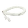 STEREN 15ft Handset Cord White