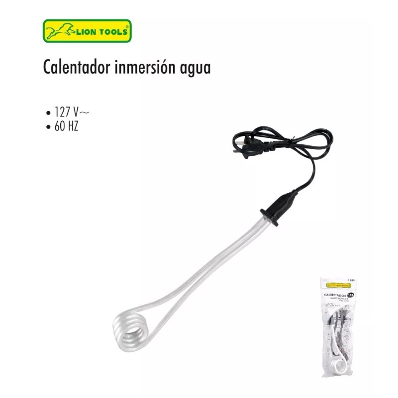 Lion Tools 10 Piezas Calentador De Inmersion Para Agua De