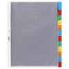 Durable 663319 Punched Pockets Index Set with 12 Divisions -