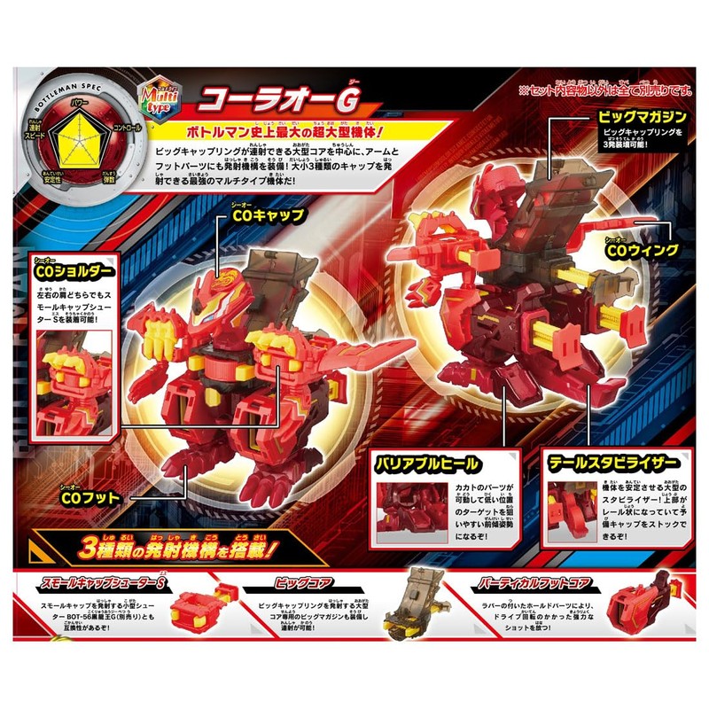 Takara Tomy BOT-60 Bottleman Cola O G