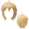 KiyaCos Blonde Short Cosplay Wig Heat Resistant Synthetic Hair