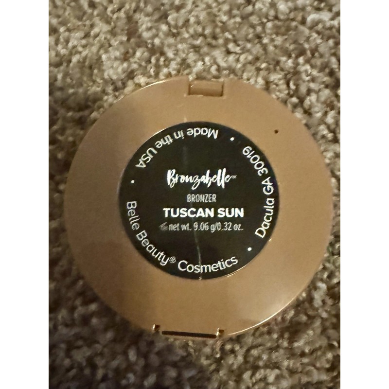 Belle Beauty Kim Gravel BRONZABELLE Bronzer Highlighter Compact TUSCAN SUN
