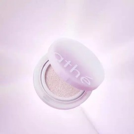 Athe 아떼 비건 릴리프 라이팅 톤업 선 쿠션 미스티퍼플 (SPF50+PA++++) (정가 30,000원) ATTE Vegan Relief Lighting Tone-Up Sun Cushion Misty Purple (SPF50+PA++++) (Retail Price 30,000 Won) [Rose petal]