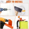 Coldairsoap Backpack Blower Wall Mount, Backpack Leaf Blower Hanger, Heavy