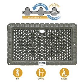 GelPro Multi-Purpose Mat Pad-IT Comfort While Kneeling & Sitting, 11x18, Green