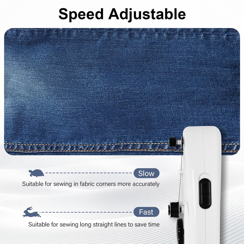 Mini Electric Hand Sewing Machine - Robofun S1 Portable Electric