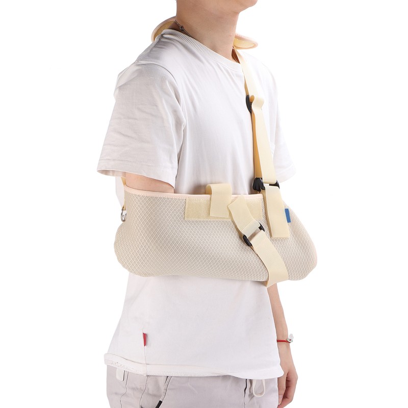 Ober Arm Sling Comfortable Adjustable Shoulder Immobilizer with Waist Strap