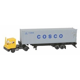 Kato (USA) 31-621 Volvo Highway Tractor Trailer 40' COSCO Container