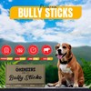 OKINIIRI Premium Bully Sticks Shrink Wrapped 6 inch 10 Pieces