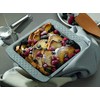kela Casserole Dish Lea 29,5x25,5x6,5cm in Metal Grey, Multi-Ply 29.5