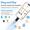 Verbstel 10 Pack USB C to USB3.0 Adapter, Type C