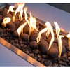 Stanbroil 24pcs Light Weight Ceramic Fiber Pebble Stones for Indoor