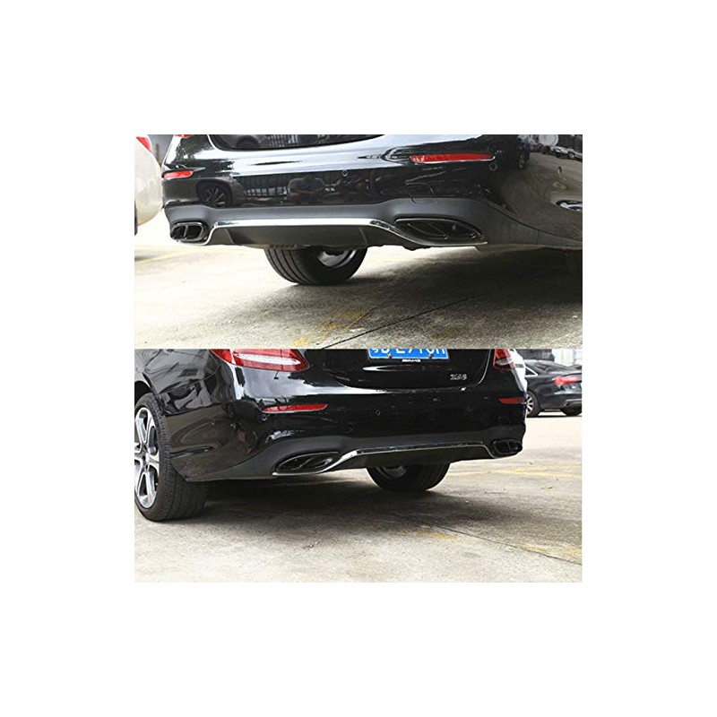 Mkptopia Rear Bumper Exhaust Trim Cover Compatible with Be-nz A