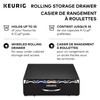 Keurig Under Brewer Storage Drawer, Coffee Pod Storage, Holds Upto