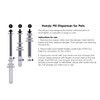 DS. DISTINCTIVE STYLE Dog Pill Shooter 2 Pieces Pet Piller