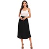 DRESSTELLS Pleated Midi Skirts for Women, Aline Long High Elastic