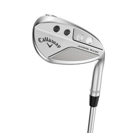 Callaway Golf Jaws Raw Wedge (Chrome Full Face Groove, 58 Degree (Right Hand), Z Grind , 8* Bounce, Steel Shaft)