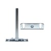 DOJA Barcelona Floating Bracket for Intelligent Shelves 76 x 19