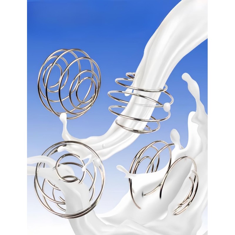 Luvilly 6PCS Stainless Steel Blender Balls for Protein Shaker Bottles,Mixer