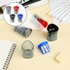 4 Pack Pencil Sharpener with Container, Compact Manual Pencil Sharpeners