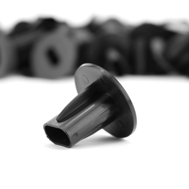 Skywalker Dual Feed-Through Cable Bushings 100 Pieces (Black)