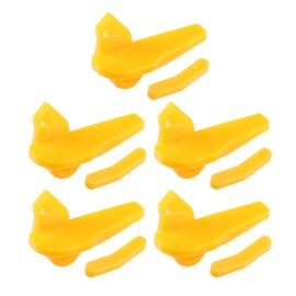 X AUTOHAUX 5 Set Motorcycle Tire Changer Insert Demount Head 2.24"x1.18"x1.10"