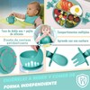 Platos para Bebe Silicon, 10 Pcs Vajilla para Bebe de