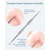 BESTOPE Blackhead Remover Blackhead Removal Pimple Comedone Extractor Tool -