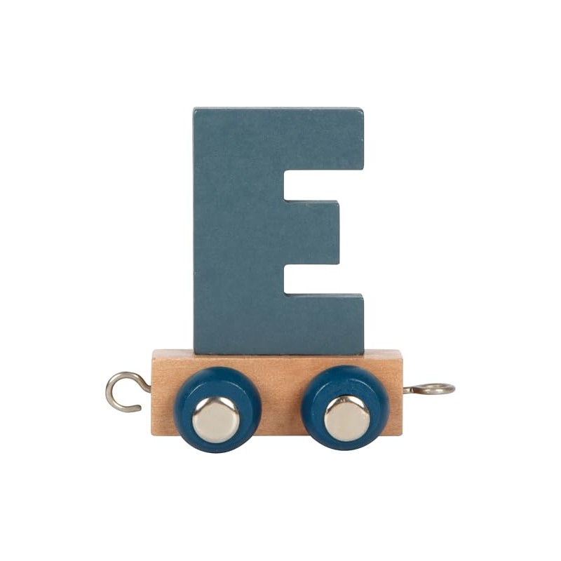 small foot 12575 Polar E Wooden Letter Train, Wooden Train