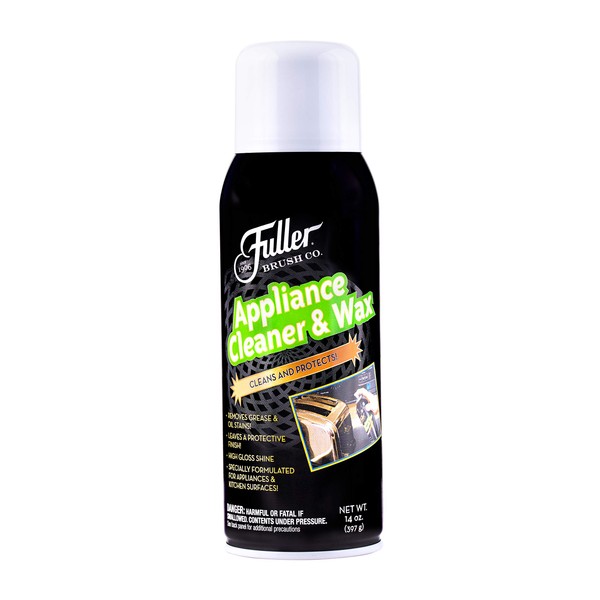 Fuller Brush Appliance Cleaner & Wax - Multi Surface Cleaning & Polishing Spray - Removes Grease Stains Spills and More Off Countertops Fixtures and Other Surfaces Ideal for Home and Commercial Use