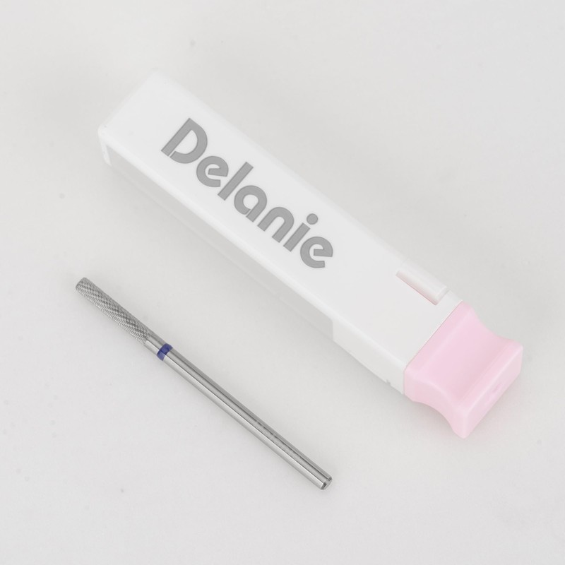 Delanie 3/32" Small Cylinder Bit, Carbide Nail Drill Bit for