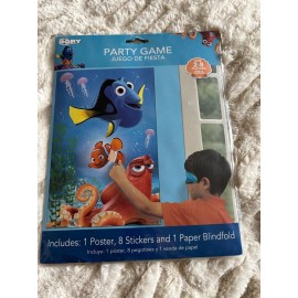 Pixar Finding Dory Party Game Stick The Fin On Nemo 2-8 Players New
