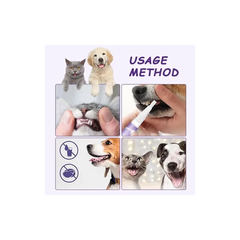 2 Pet Dog Teeth Cleaning Toothpaste