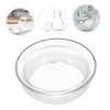 VINTORKY 2pcs Glass Water Pitcher Lid Replacement Reusable Cover for