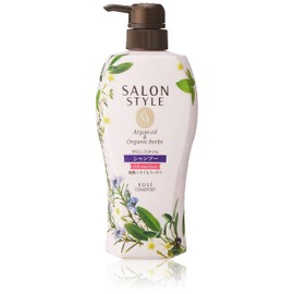 KOSE コーセー SALON STYLE(サロンスタイル) ノンシリコンシャンプー (リッチモイスチュア) 500ml