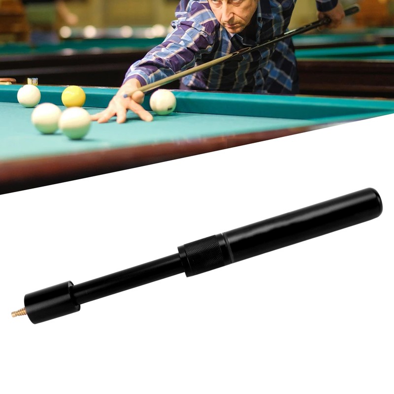 9 Inch Billards Cue Lengthening Extender Telescopic Aluminum Alloy Pool