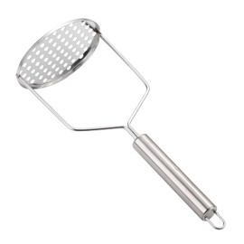 Potato Masher, Stainless Steel, Potato Ricer, Easy to Clean, Potato Masher, Kitchen Utensils, Suitable for Mashed Potatoes, Purple Mashed Potatoes, etc., Dishwasher Safe