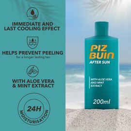 Piz Buin After Sun Moisturising Lotion with Aloe Vera 200 ml Unisex