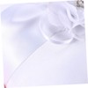 jojofuny 2pcs Wedding Pillow Flower Decoration Elegant Cushion for Ceremony