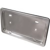 JET INOUE 501166 License Plate Frame, For Mid-Sizes, Stainless Steel