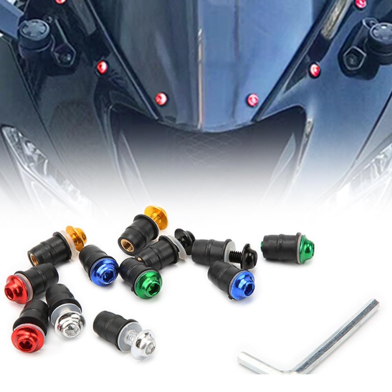 Screen Bolts Wellnut M5 Set of 10 5mm Bolts with