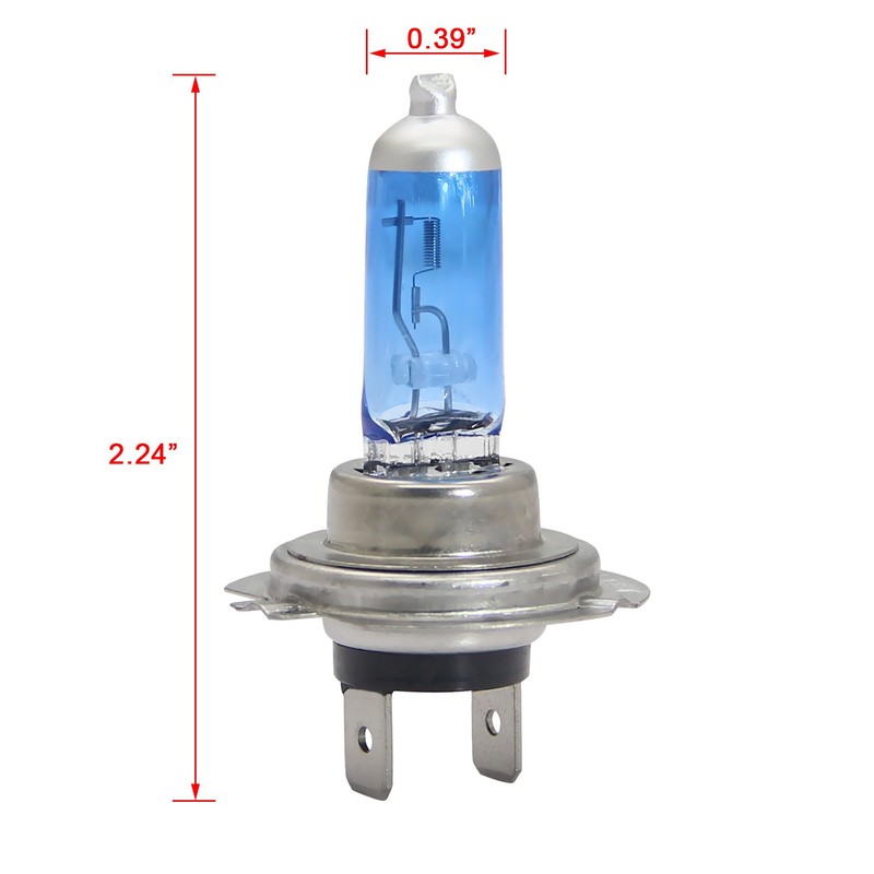 WinPower H7 55W Halogen Bulbs 5000K Warm White High/Low Beam